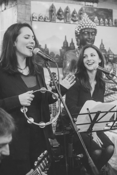 Música en templo budista