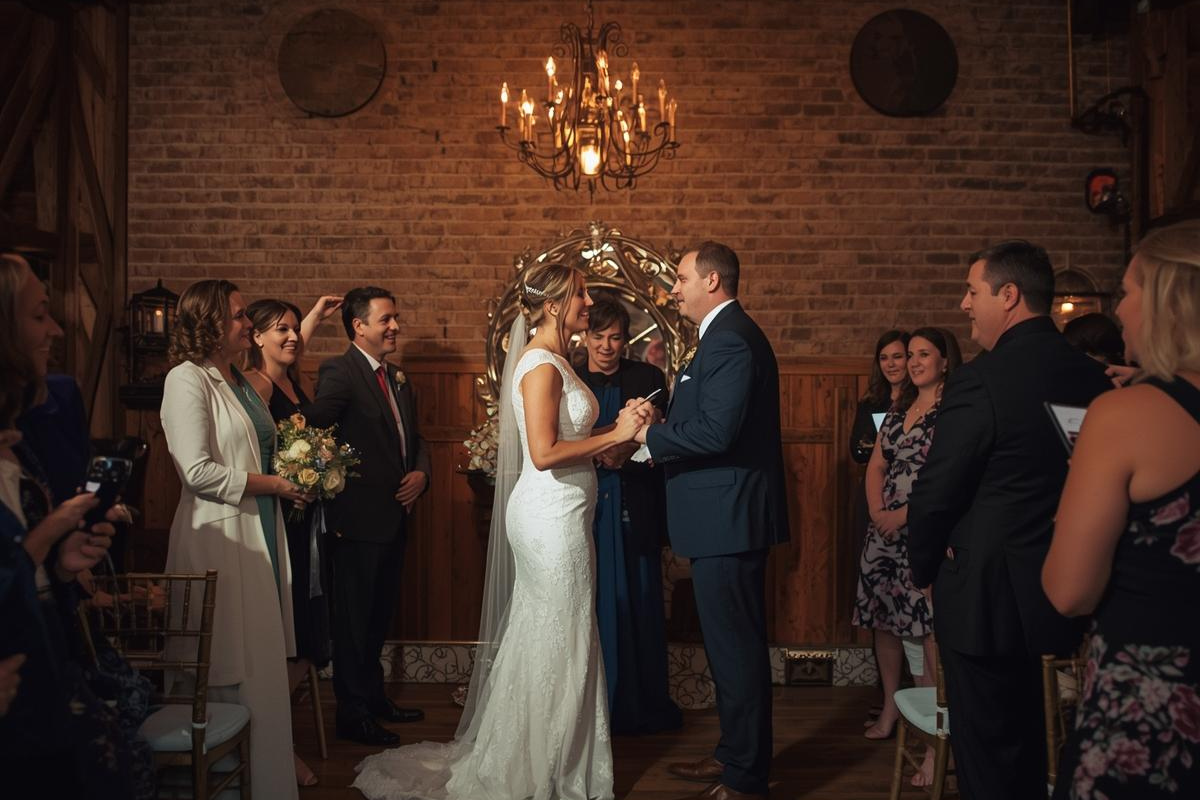 Pareja cansándose en un entorno cálido e íntimo