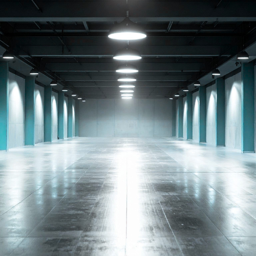 Espacio industrial vacío